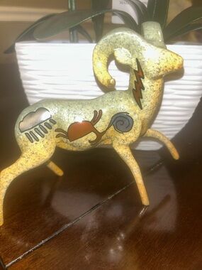 Rare Vintage Primal Visions Big Horn Sheep Figurine
